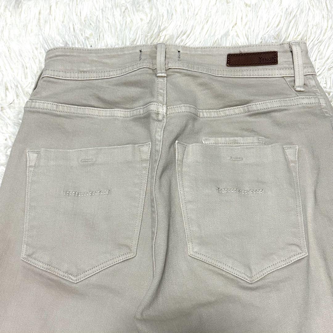 YANUK High Waist RUTH サイズ24 サンド　ヤヌーク　デニム YANUK High Waist RUTH サイズ24 サンド ヤヌーク デニム - メルカリ