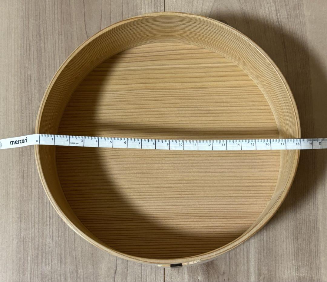 【希少サイズ】柴田慶信商店 丸弁当 6寸