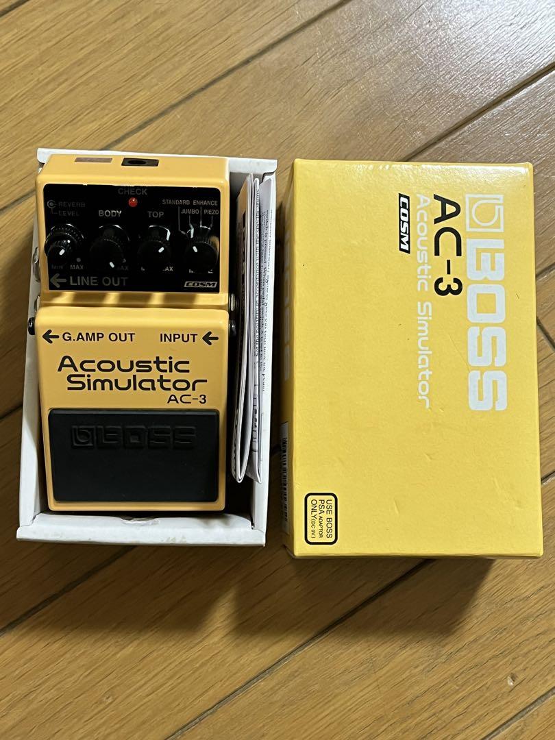 完動品 AC-3 BOSS アコースティックシミュレーター