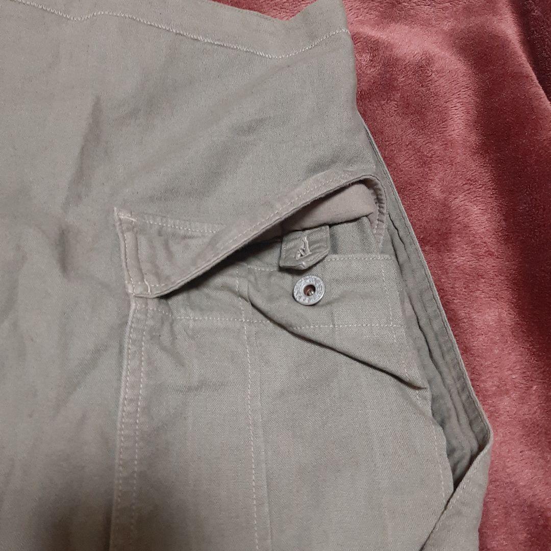 カーキ キャピタルラップパンツ。ユニセックス❗