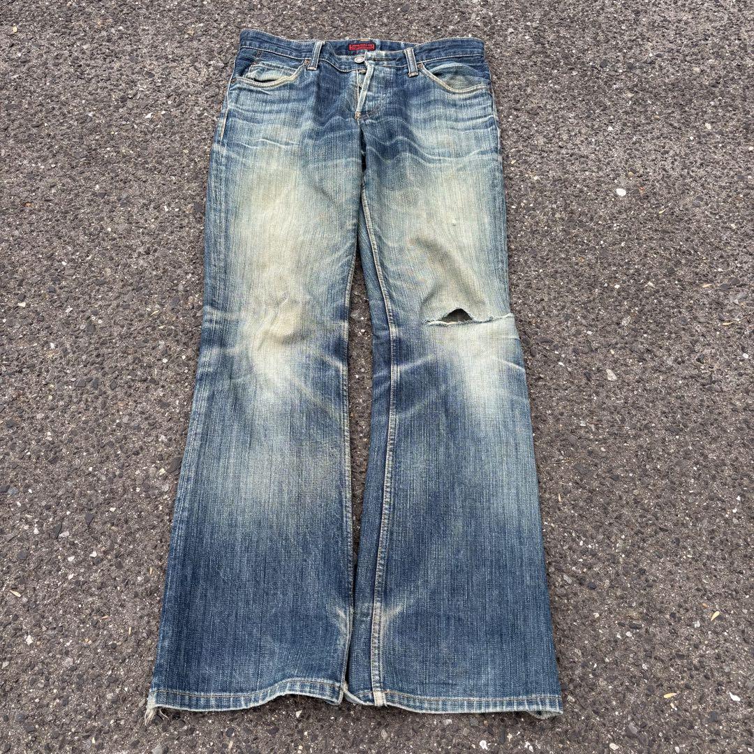 JOHN BULL archive denim flare pants 00s’
