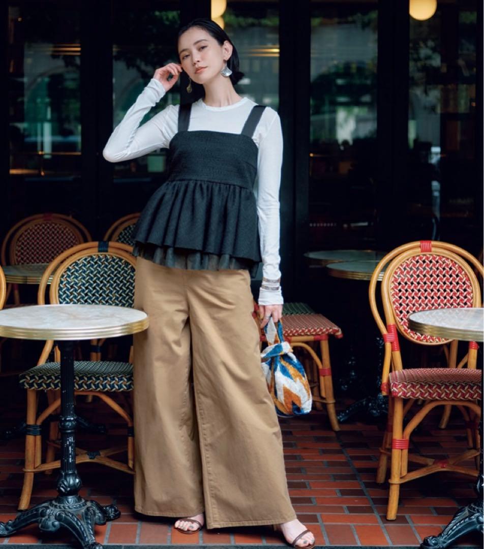 カレンソロジー　ツイードビスチェ　　Curensology