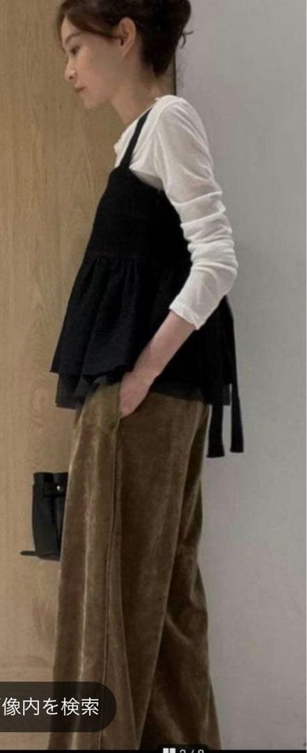 カレンソロジー　ツイードビスチェ　　Curensology