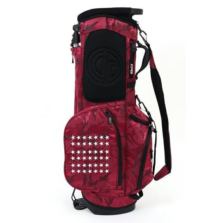 新品 CPG GOLF cpg-202114-21 ワインレッド キャディバッグ