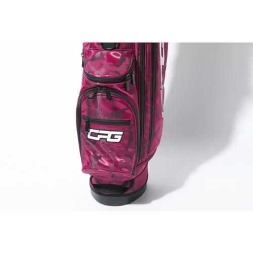 新品 CPG GOLF cpg-202114-21 ワインレッド キャディバッグ
