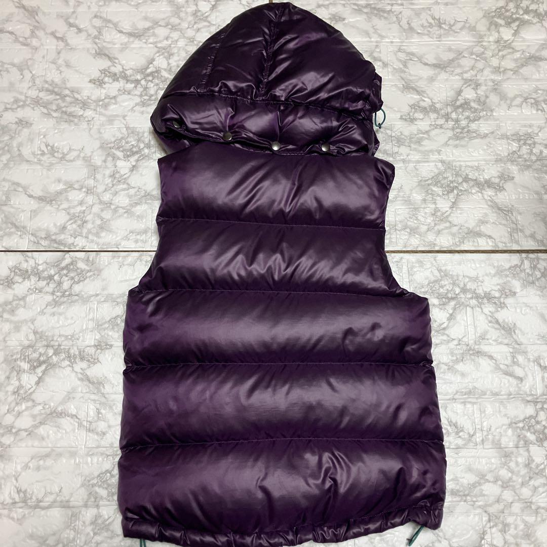 Paul Smith ダウンベスト 黒・紫　ららさん専用 美品 Paul Smith ダウンベスト 裏地羽模様柄 - ジャケット