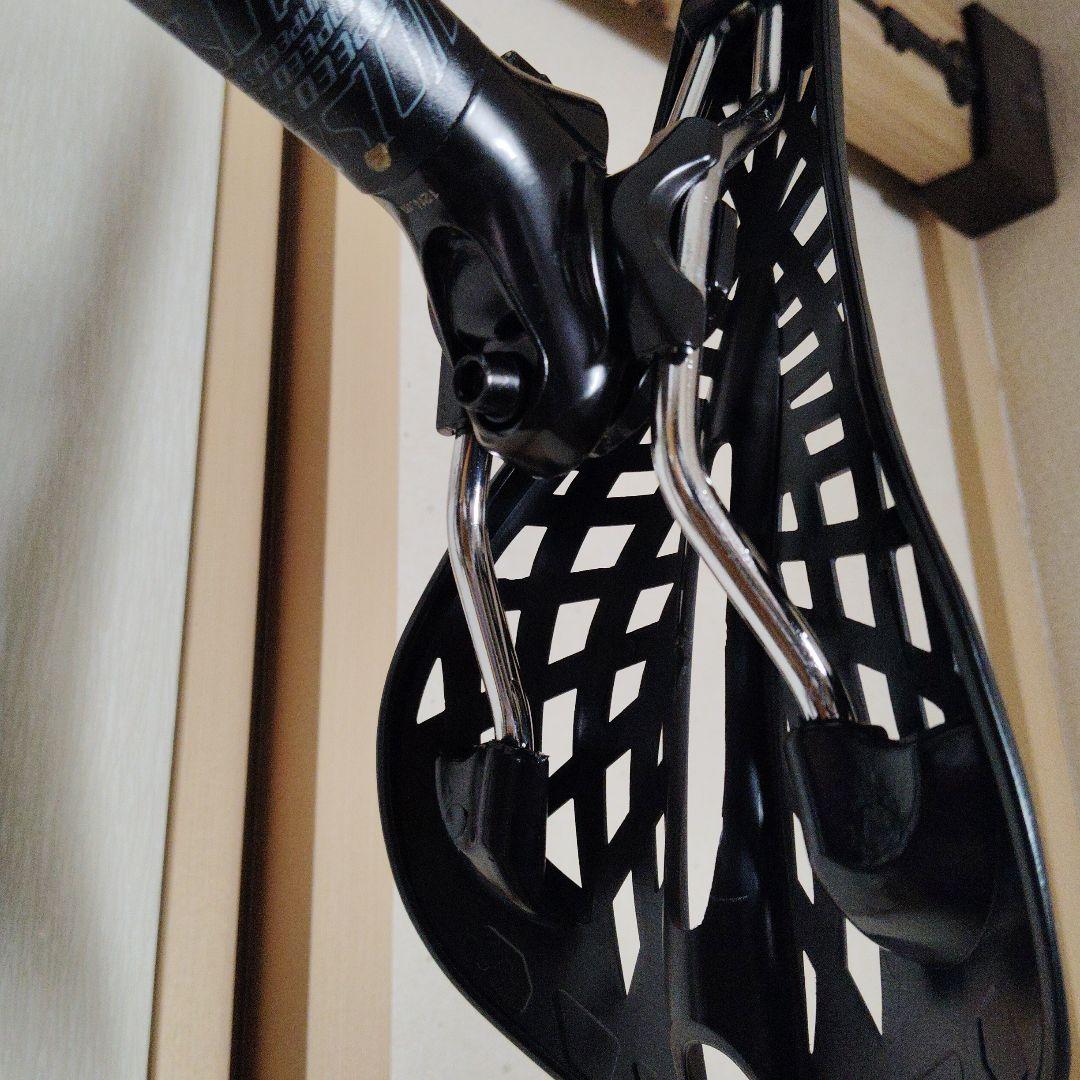 ブラック ロードバイク引取希望目立った傷や汚れなし