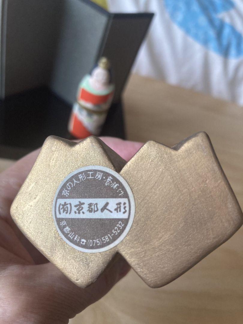 清水焼　抹茶茶碗　貝合せ雛　　　オマケの雛人形