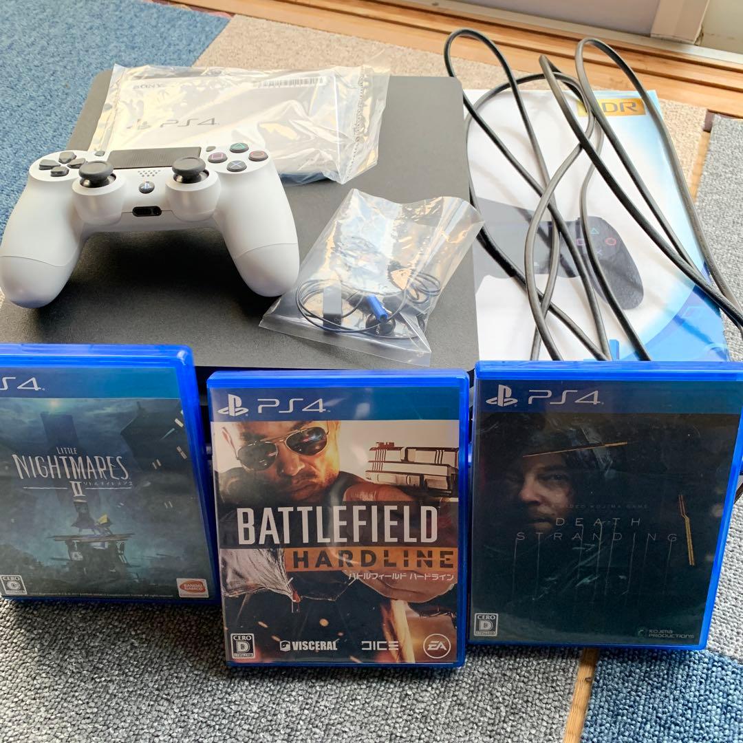 SONY PlayStation4 CUH-2200AB01＋カセット3つ SONY PlayStation4 CUH-2200AB01 500GB