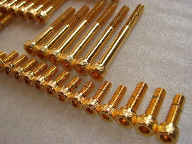 GS400 24金純正エンジンカバー用キャップボルト新品