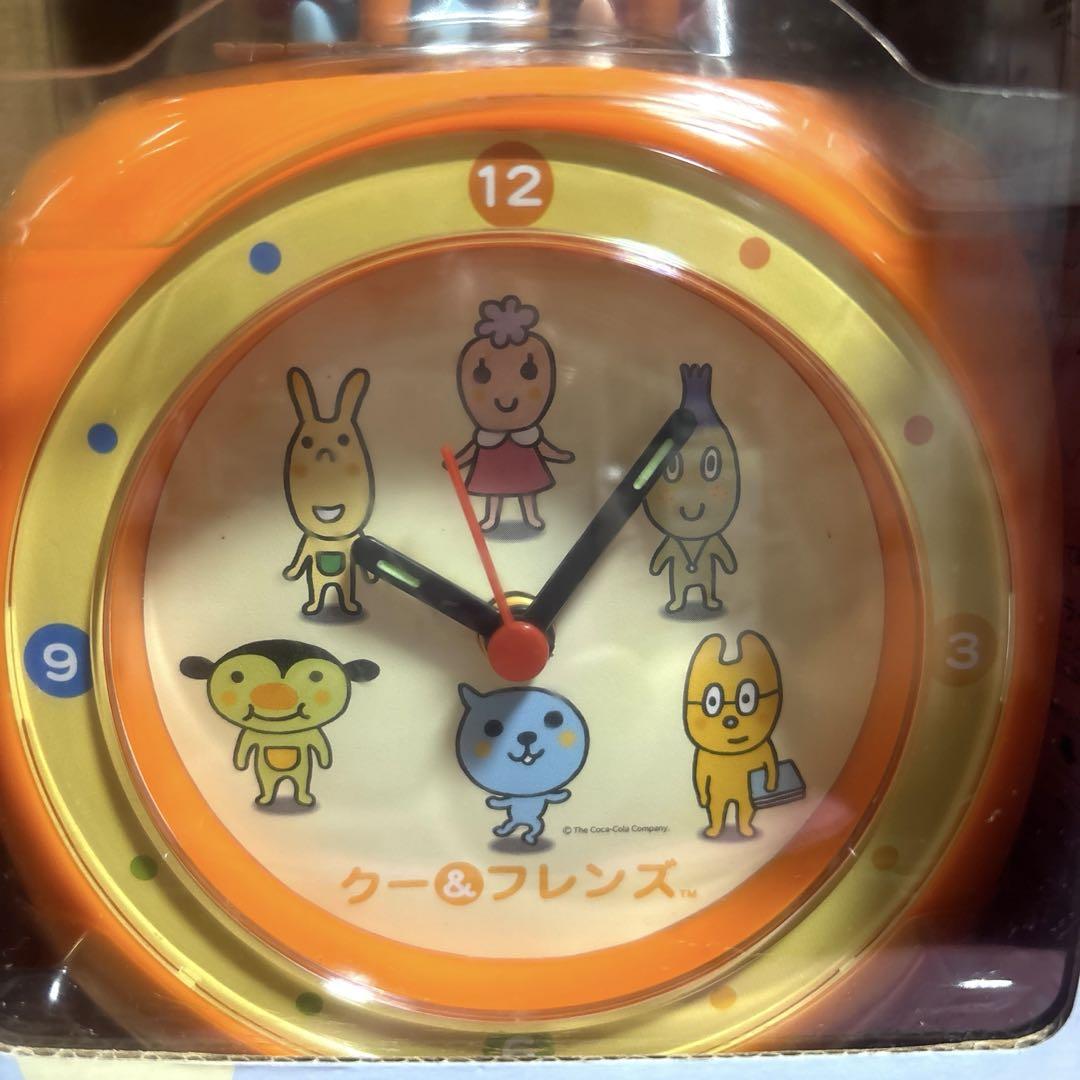 新品・未使用 Qoo クー＆フレンズ めざまし時計 Qoo クー&フレンズ めざまし時計 未使用