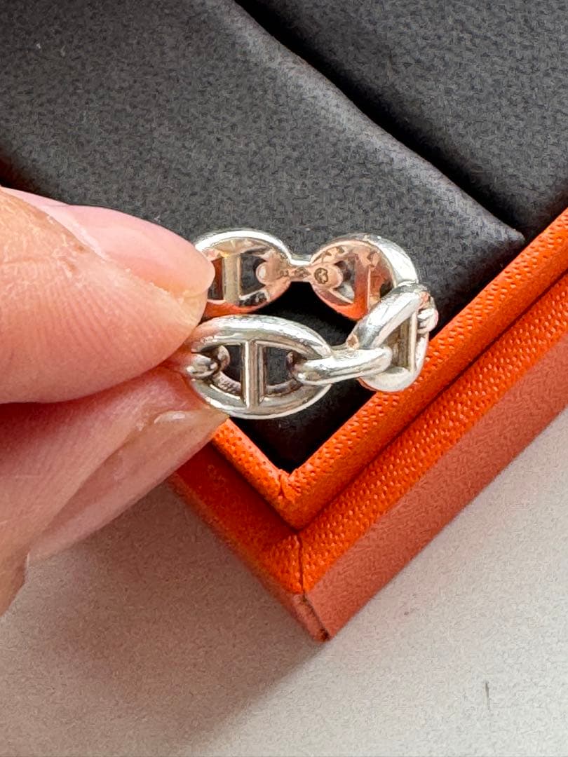 HERMES シェーヌダンクルリング HERMES シェーヌダンクルリング