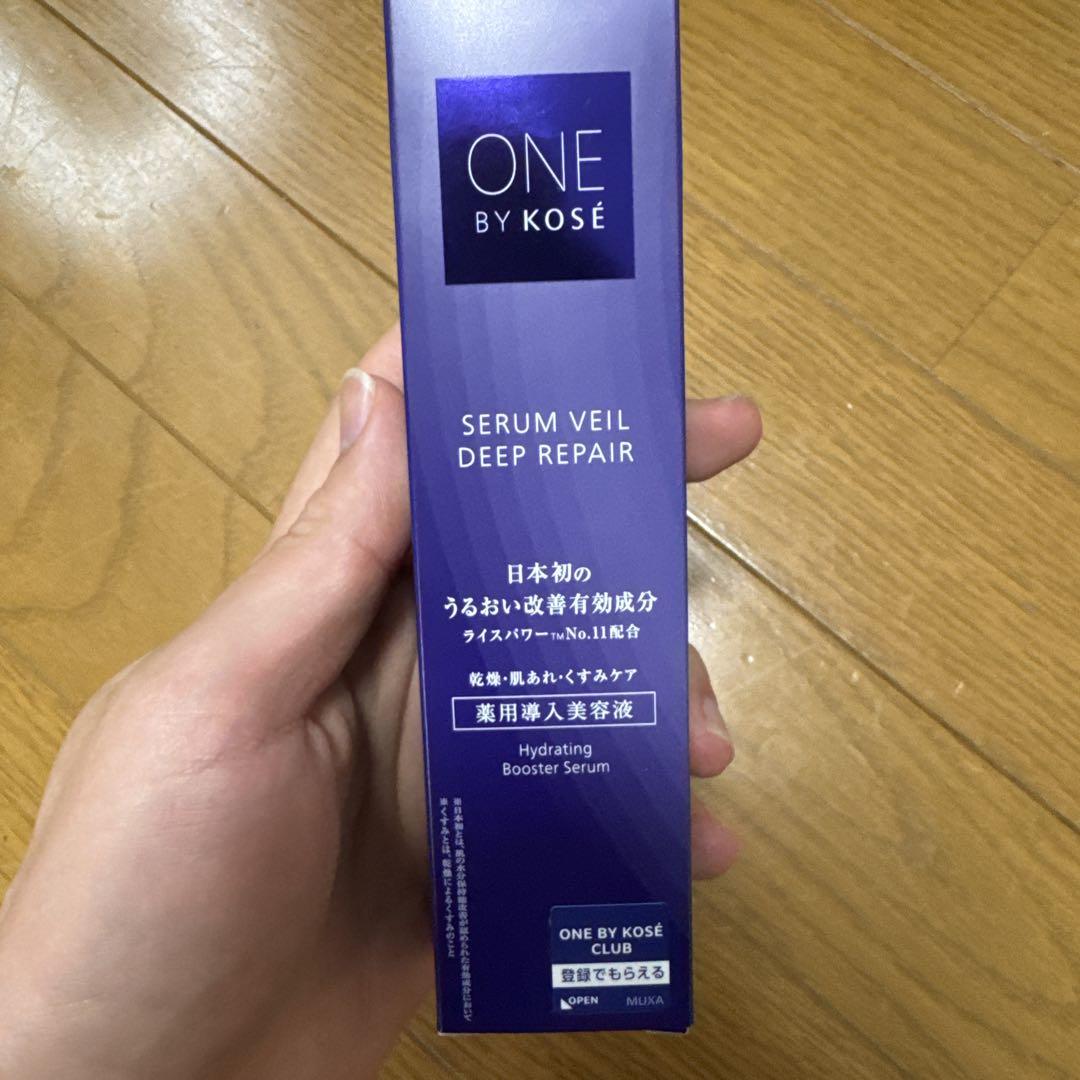 ONE BY KOSÉ SERUM VEIL DEEP REPAIR 60ml - メルカリ