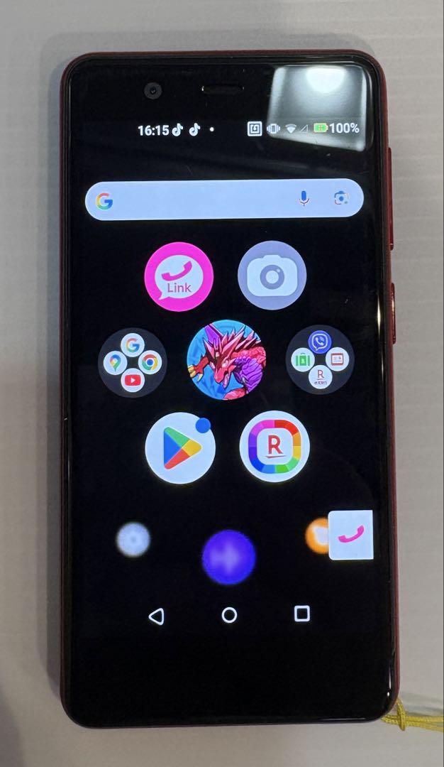 Rakuten mini クリムゾンレッド 本体