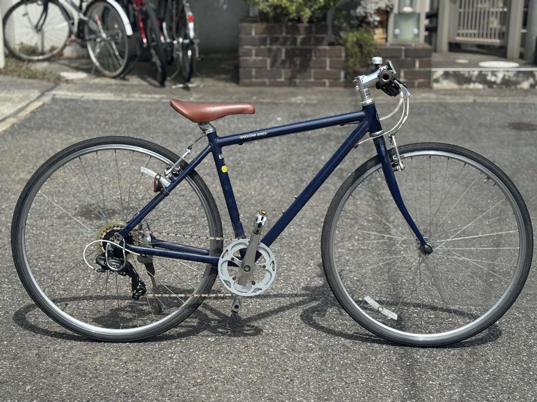 引き取り限定⭐︎あさひ[ASAHI] WEEKEND BIKESクロスバイクアルミ