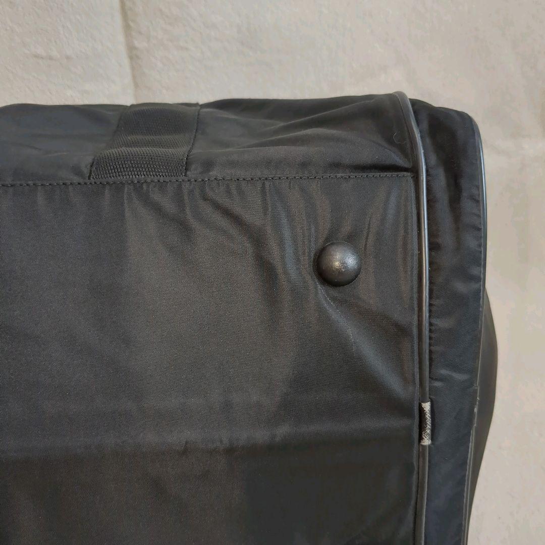 PRADA ボストンバッグ 2way ブラック 三角ロゴ レザー ナイロン