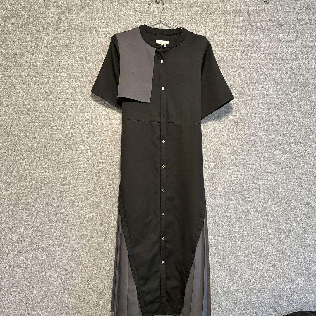 HARE サイドプリーツワンピース HARE（ハレ）の「サイドプリーツワンピース(HARE)（ワンピース