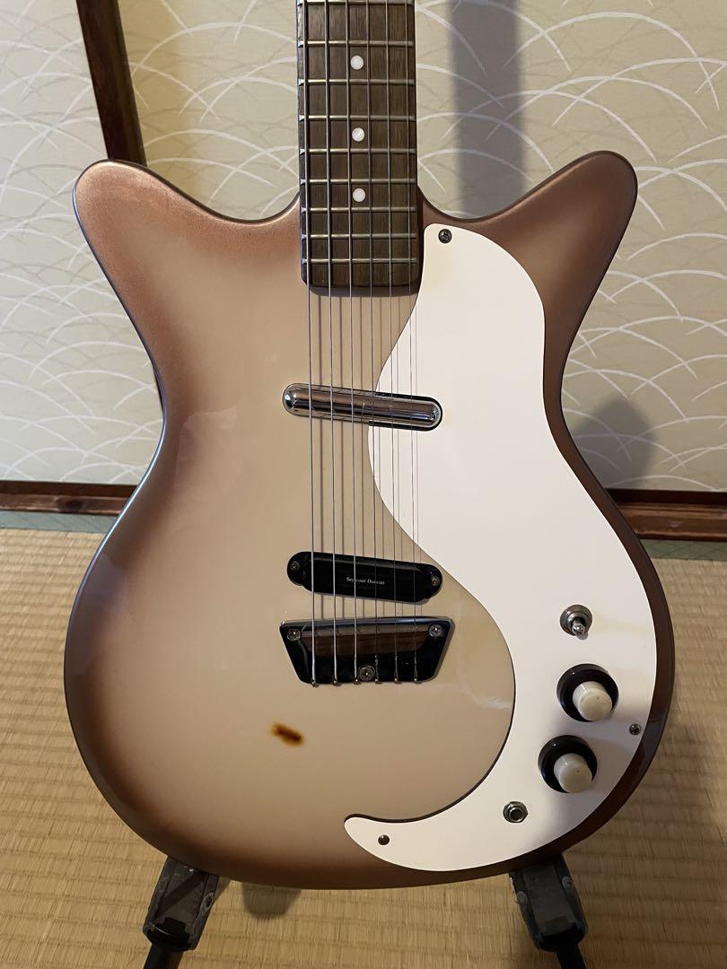 Danelectro エレキギター ブラウン？改造済オレンジドロップ Danelectro エレキギター ブラウン Danelectro エレキギター