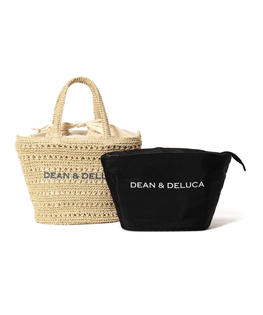 【限定品】DEAN & DELUCA BEAMS クロッシェバスケットバッグ　S