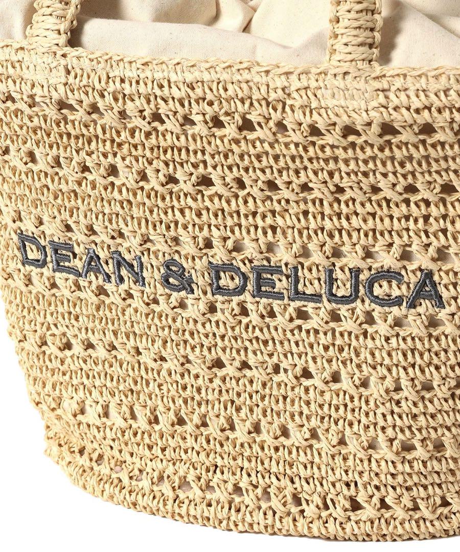 【限定品】DEAN & DELUCA BEAMS クロッシェバスケットバッグ　S