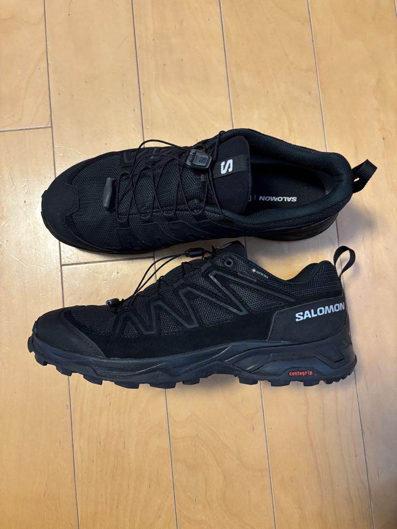 サロモン　X WARD LEATHER GORE-TEX