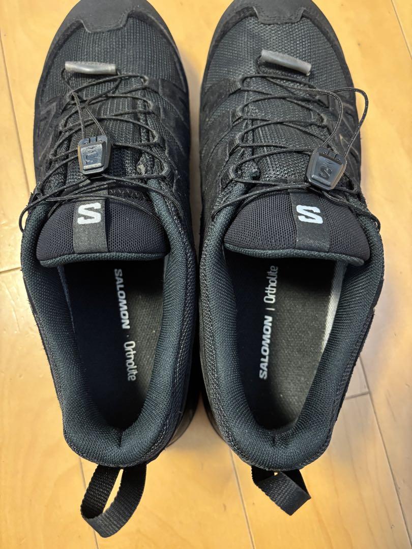 サロモン　X WARD LEATHER GORE-TEX