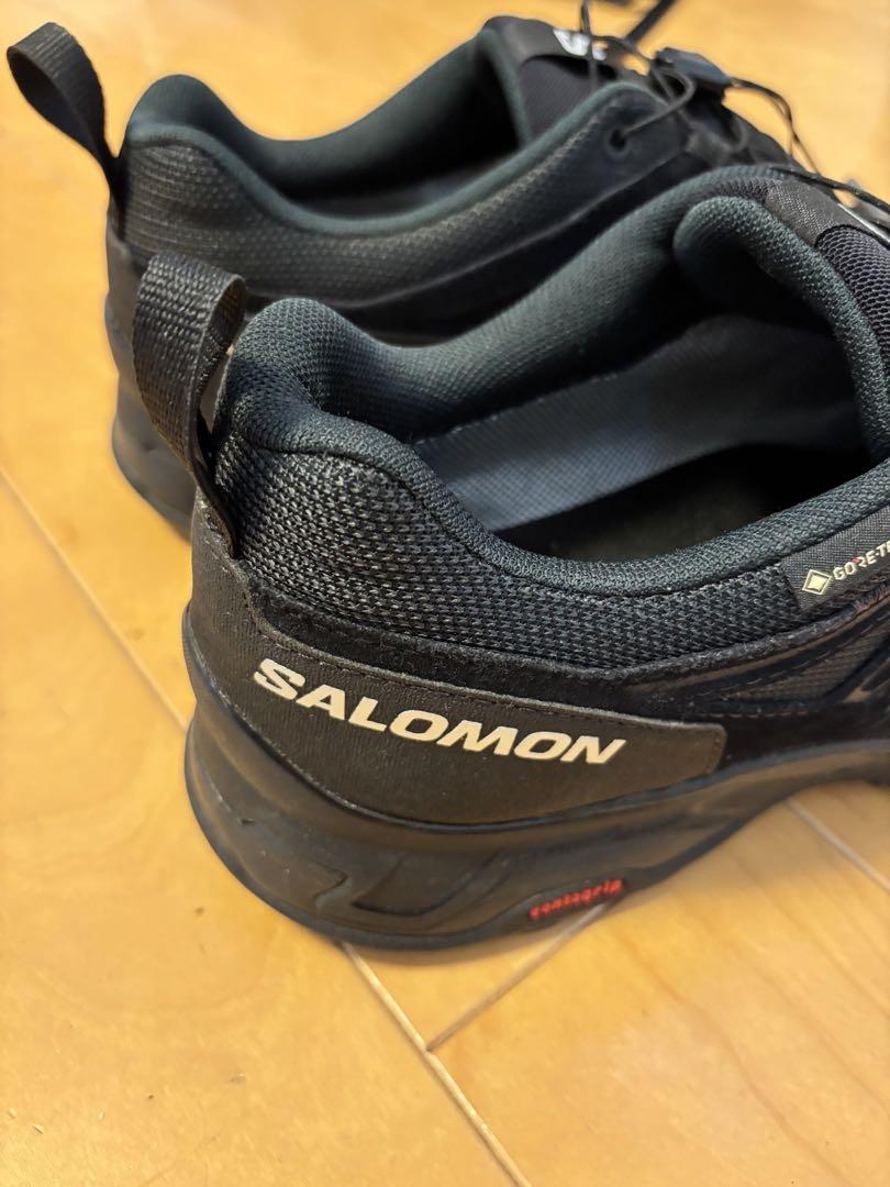 サロモン　X WARD LEATHER GORE-TEX