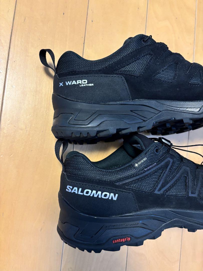 サロモン　X WARD LEATHER GORE-TEX