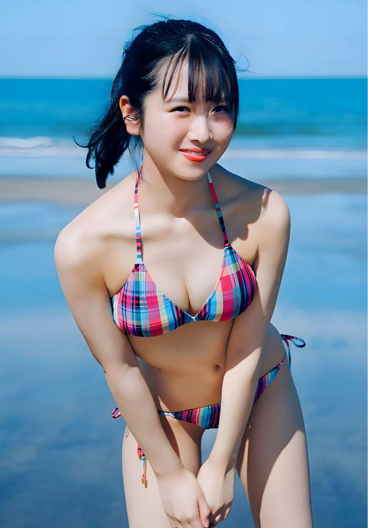【新品未使用】上村ひなの　抱き枕カバー　白海❸