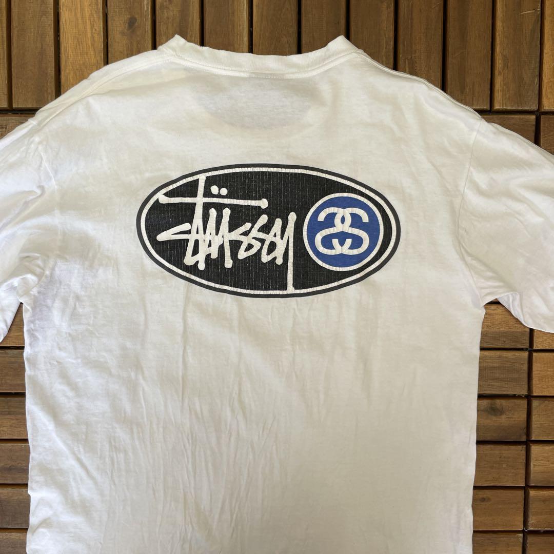 USA製 Stussy ステューシー 長袖 Tシャツ ロンT SSリンク