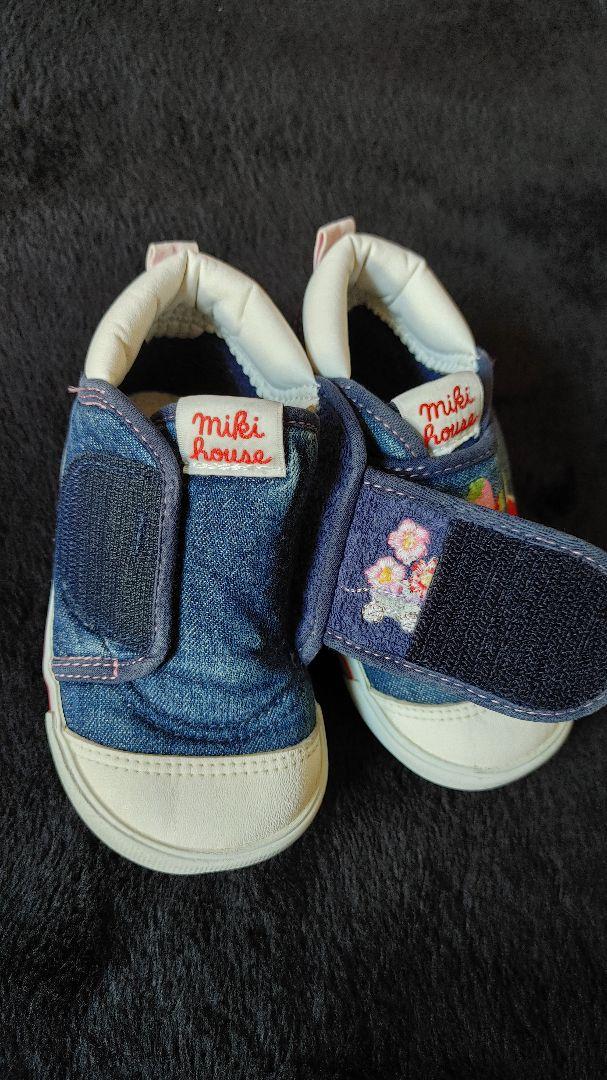 ２足セット‼️ MIKI HOUSE ミキハウス ベルクロ キッズ シューズ