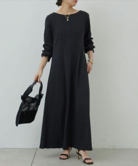 新品 GALLARDAGALANTE タックフレアワンピース