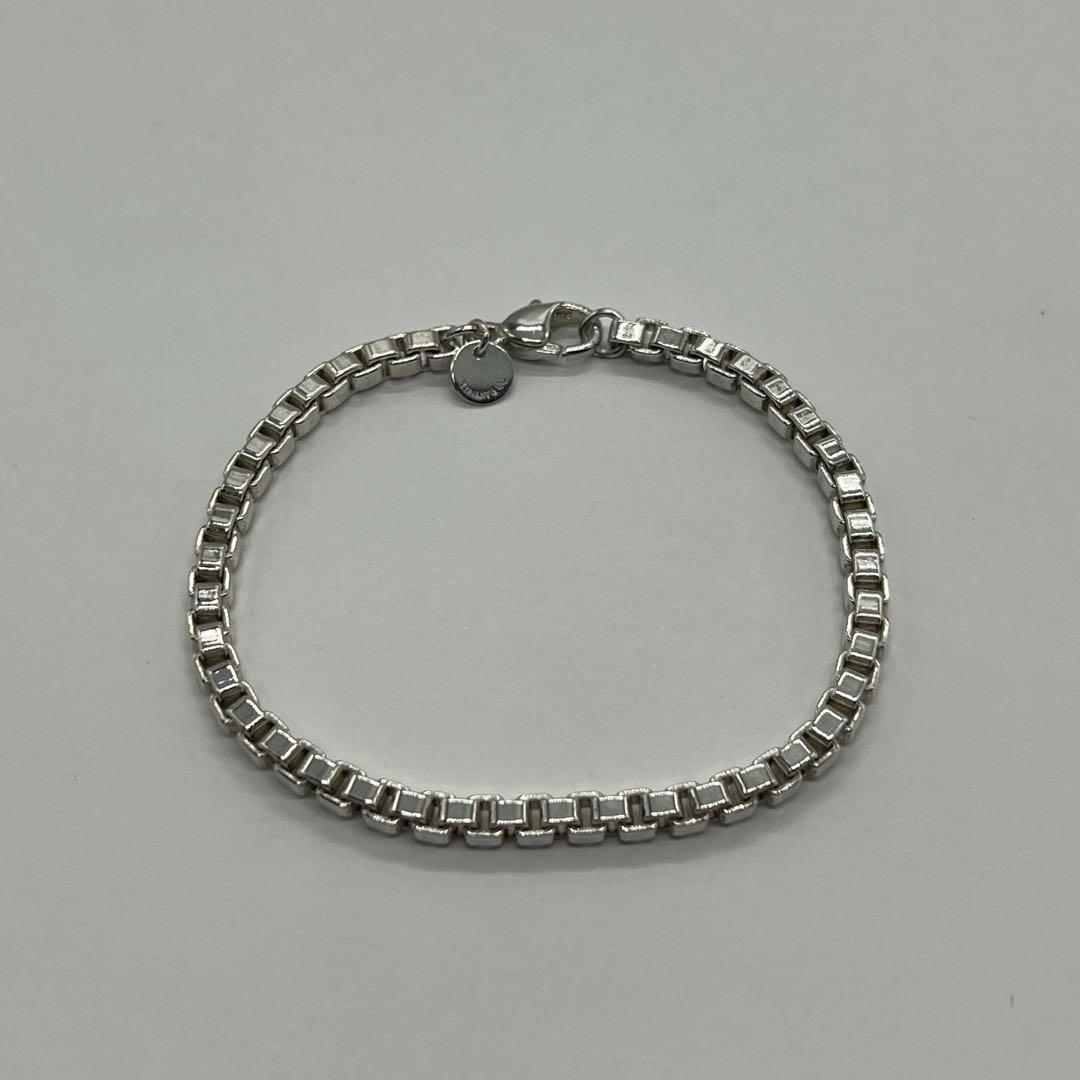ティファニー TIFFANY ベネチアンチェーン ブレスレット SV925 ティファニー TIFFANY ベネチアン チェーン ブレスレット SV925