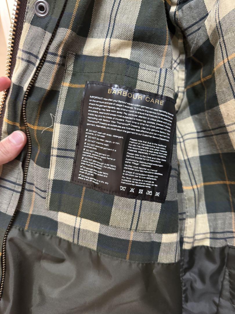 Barbour（バブアー）【BEDALE / ビデイル】ワックス コットン 36