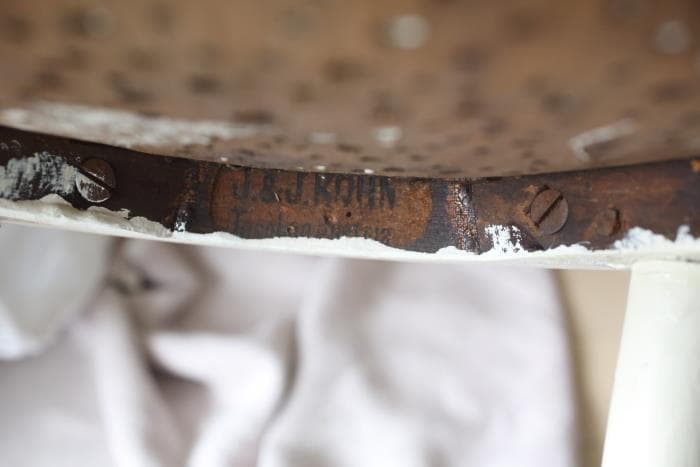 揺らぎあり！ アンティーク ベントウッド チャイルドチェア 椅子