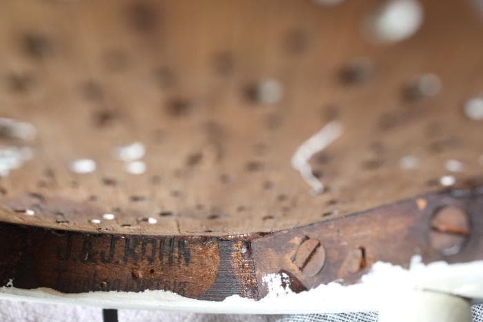 揺らぎあり！　アンティーク　ベントウッド　チャイルドチェア　椅子　ペイント 揺らぎあり！ アンティーク ベントウッド チャイルドチェア 椅子 ペイント