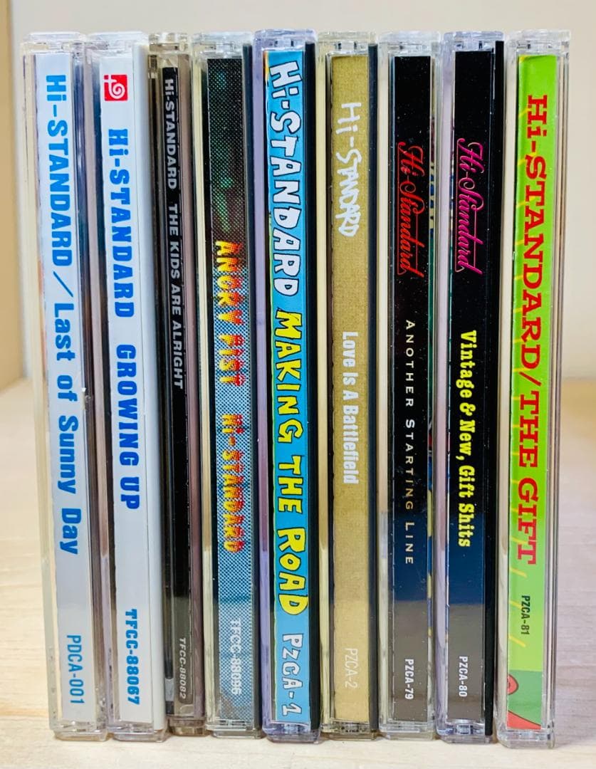 Hi-STANDARD ハイスタンダード CD 全9枚セット