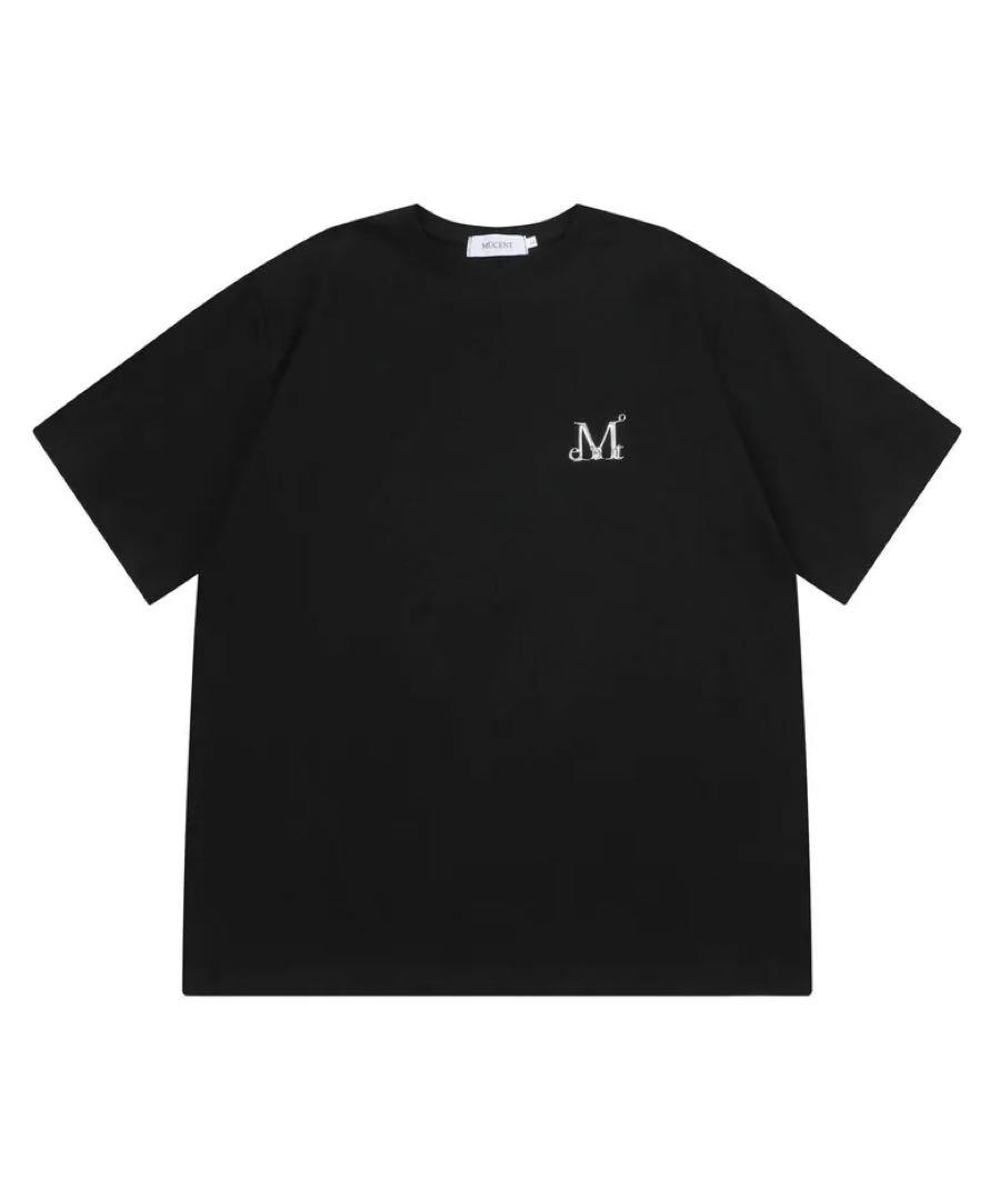 mucent ブラックTシャツ