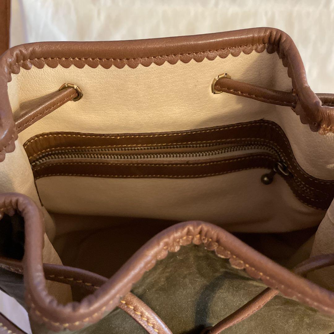 ロエベ ドローストリング ショルダーバッグ ヴィンテージ 極美品