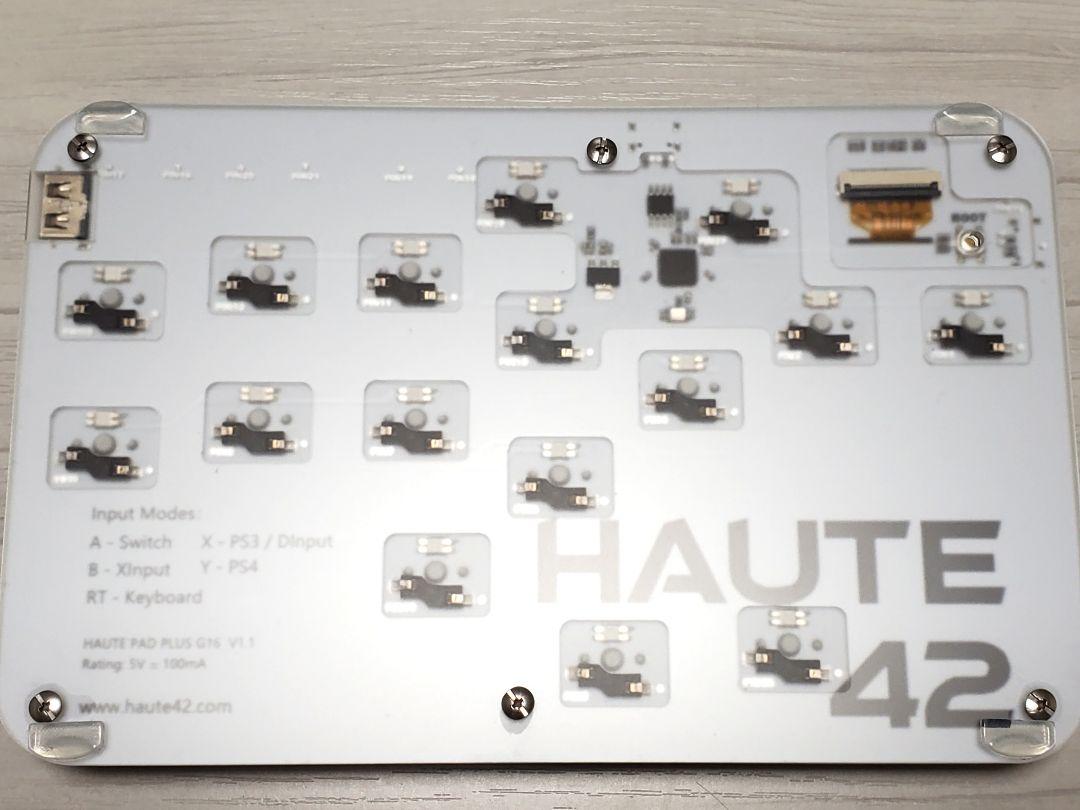レバーレスコントローラー　haute42 G16 Amazon | Haute42 アケコン レバーレス コントローラー レバー