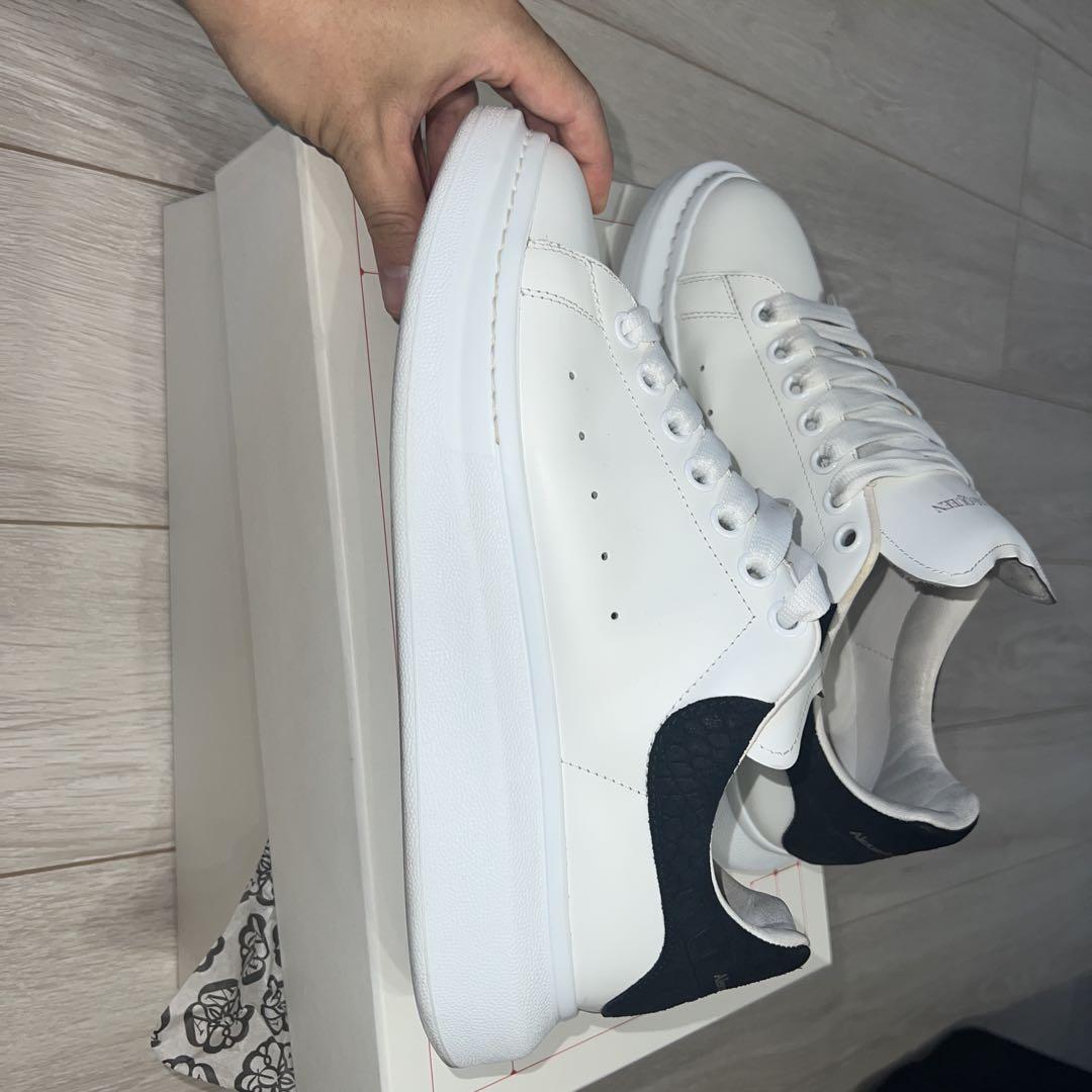 超美品］Alexander McQueen スニーカー ホワイト/ブラック