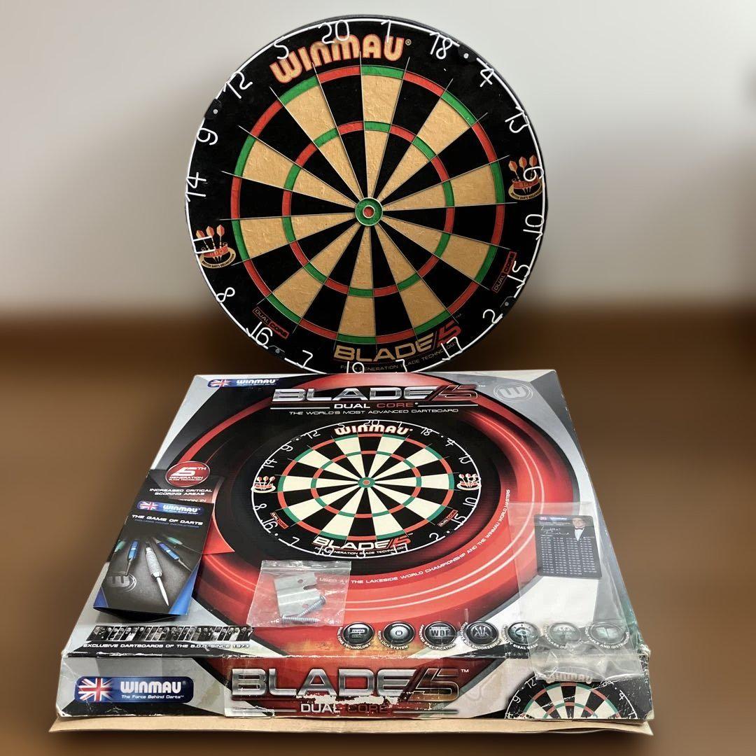 Winmau Blade 5 ダーツボードやや傷や汚れあり