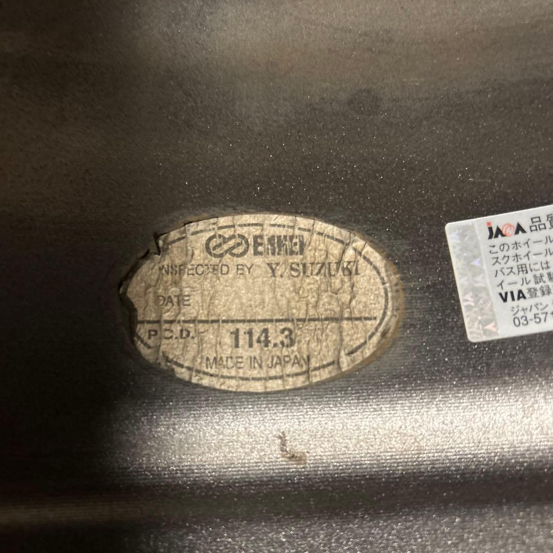 エンケイ　ENKEI PF-07■ダークシルバー■17インチ