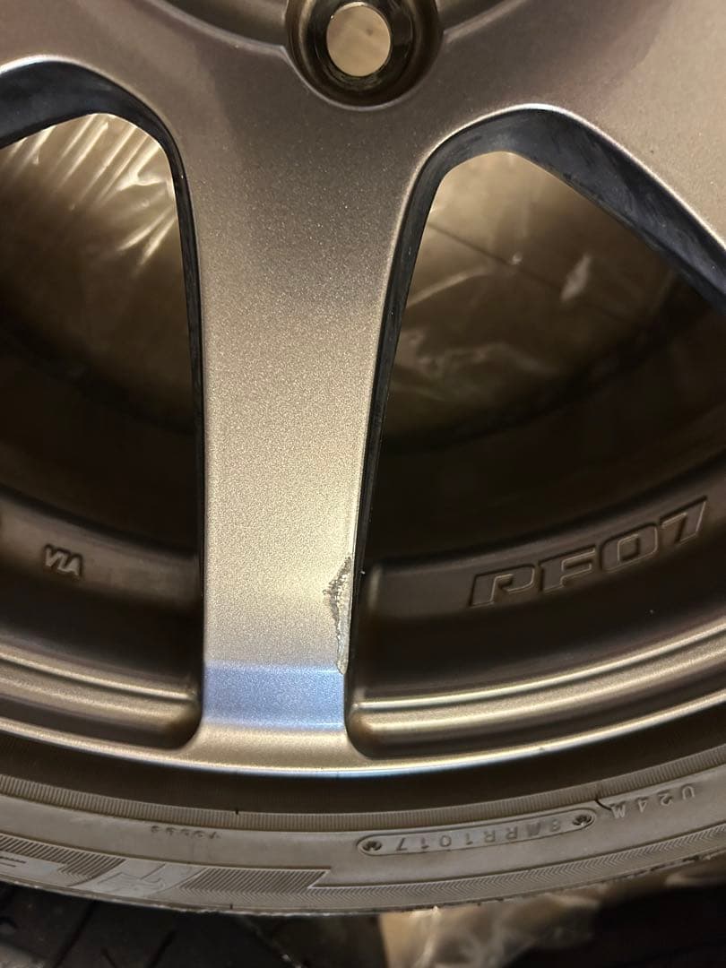 エンケイ　ENKEI PF-07■ダークシルバー■17インチ