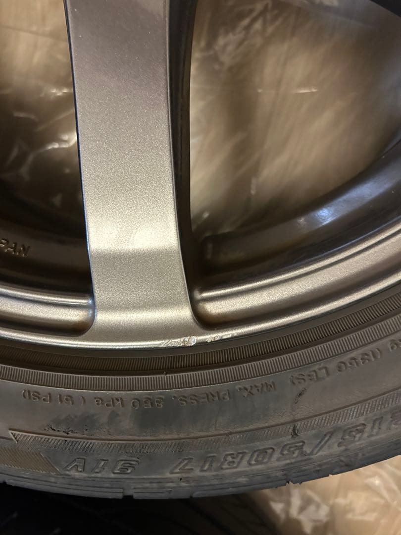 エンケイ　ENKEI PF-07■ダークシルバー■17インチ