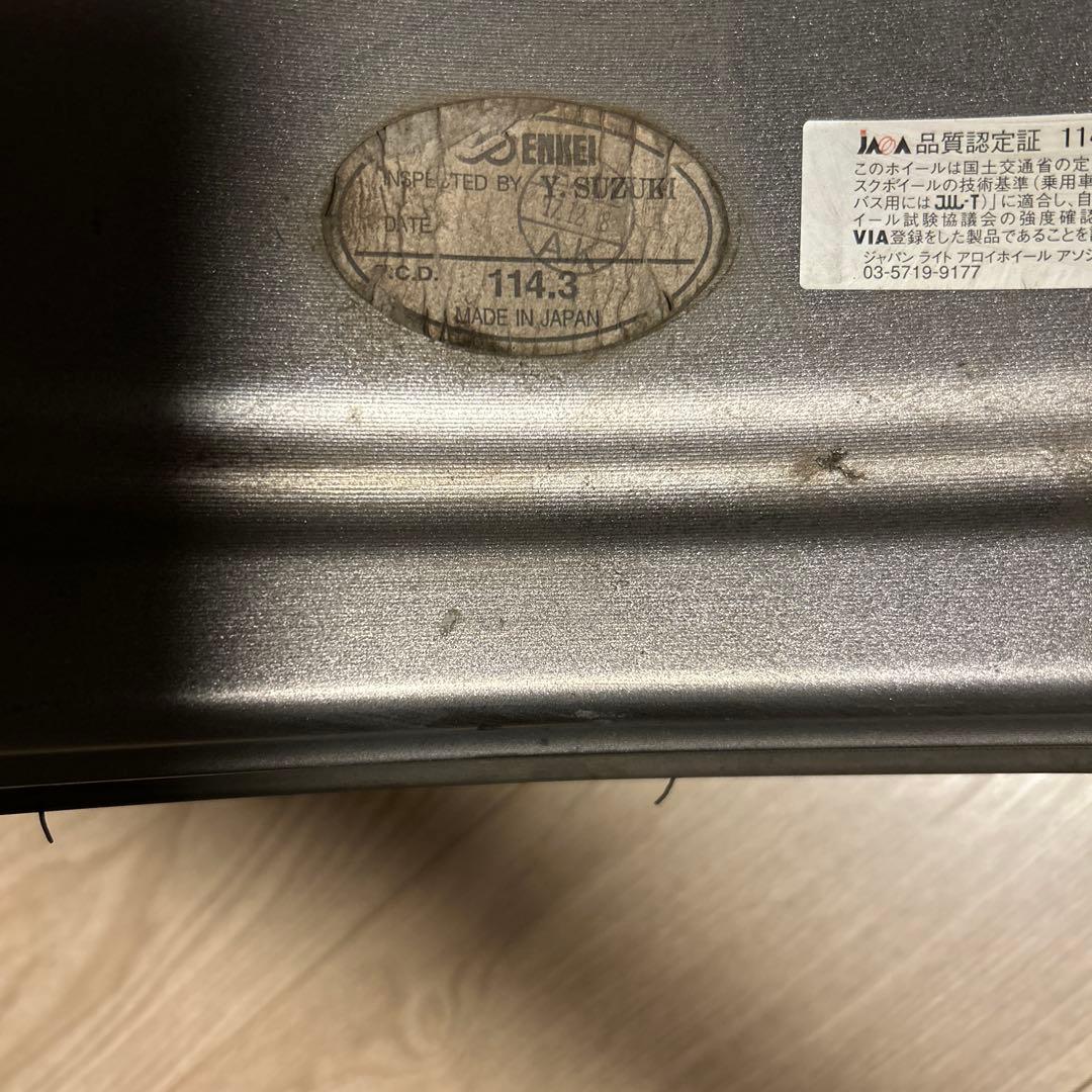 エンケイ　ENKEI PF-07■ダークシルバー■17インチ