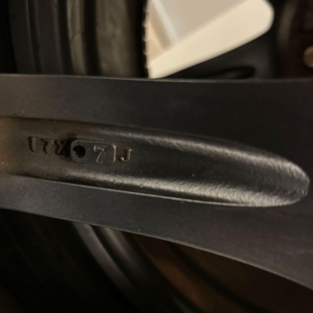 エンケイ　ENKEI PF-07■ダークシルバー■17インチ