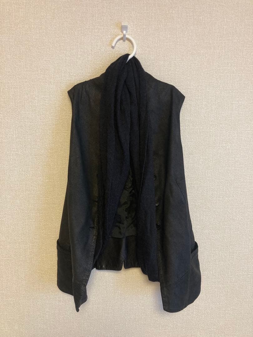 masnada レザーベスト