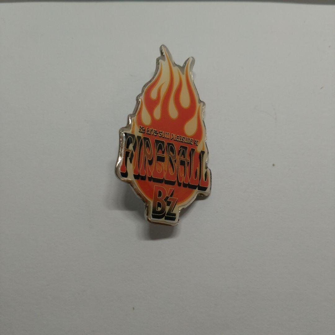B'z ピンバッジセット　FIREBALL等 B'z LIVEGYM FIREBALL 1997 ピンバッジ - メルカリ