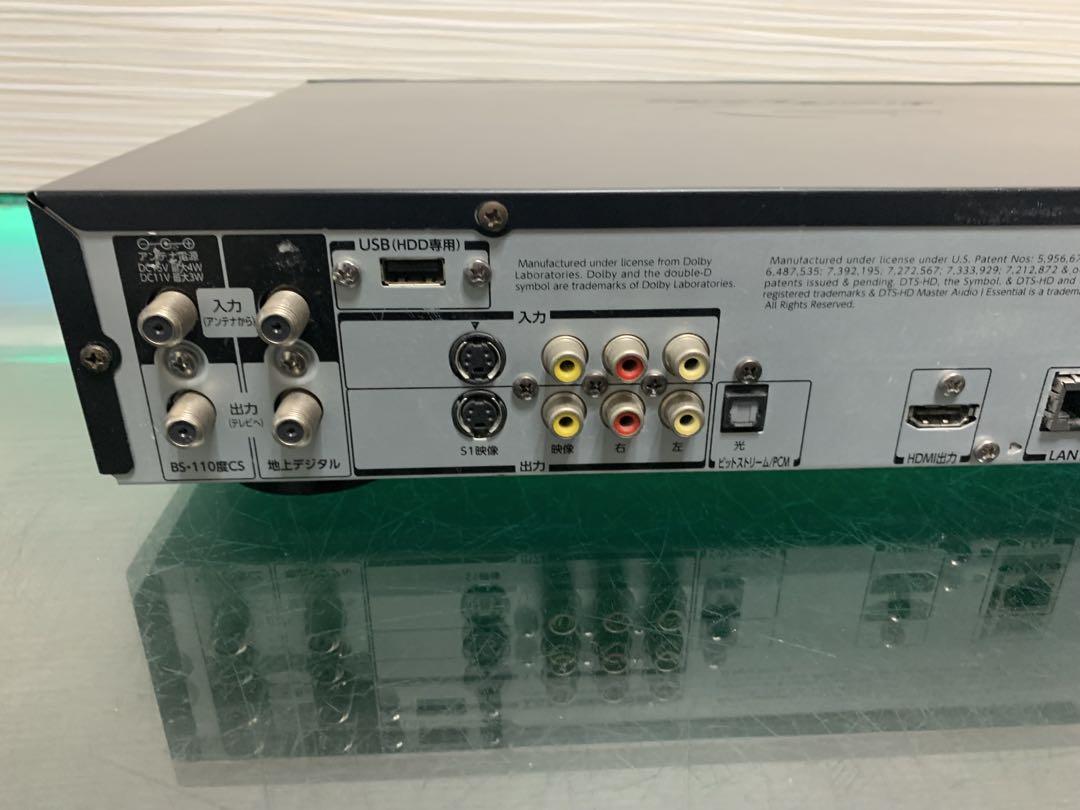 東芝 REGZA DBR-Z160 ブルーレイレコーダー2TBメンテナンス済み